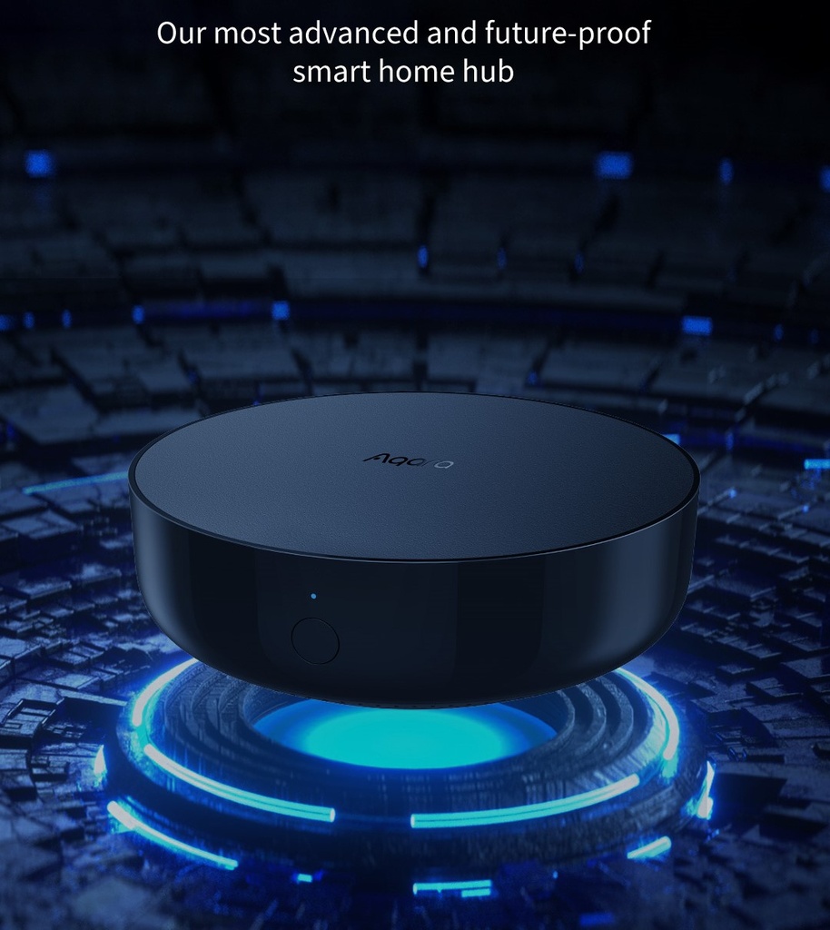 Aqara Hub | M2 | Smart Home Control Center Compatible With Apple HomeKit With Voice Control Wi-Fi & Ethernet Support