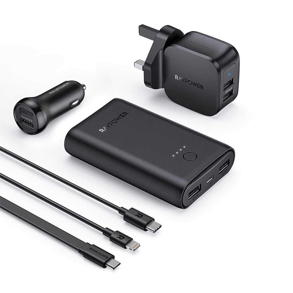 RAVPower 6 in 1 Prime Power Bank Combo RP-PB210