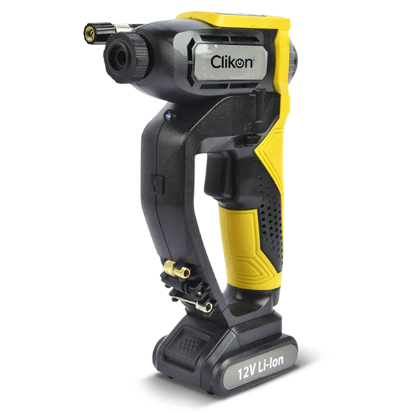 Clikon Multi-function Tire Inflator With | 1300mAh | Battery & LED Light | CK4041 |