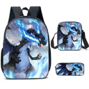 School Bag For Children With Pictures Of Their Favorite Heroes From The Cartoon Series