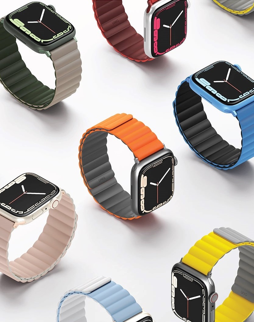 UNIQ - REVIX Reversible Magnetic Silicone Apple Watch Strap