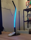 Modern Table Lamp Spiral LED Nightstand Lamps 3 Color Modes 10 Brightness Levels Desk Lights Metal Bedside Lamps for Living Room Bedroom End Tables Office - 129389
