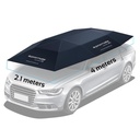 مظلة السيارة العالمية المقاومة للطقس من PROMATE – بتحكم عن بُعد، مقاومة للرياح، تغطية 4 × 2.1 متر، وتخفيض درجة الحرارة حتى 30 درجة مئوية
