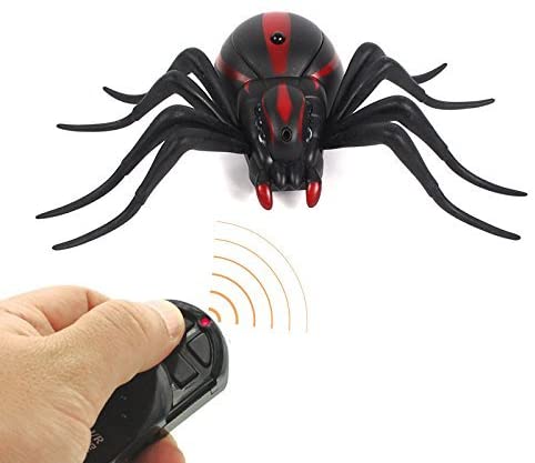Top Race Remote Control Spider Animal Toy Infrared RC Great For Party or Halloween (TR-A21)