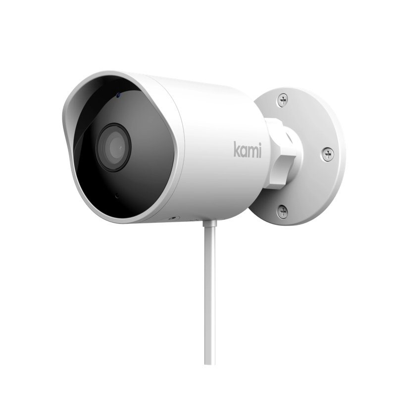 Kami H31 Wired 1080p Outdoor Security Camera | AI Human Detection | Full-Color Night Vision | Two-Way Audio | Smart Activity Zones | IP65 Weatherproof