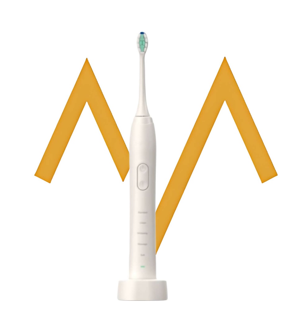7MD Electric Toothbrush | 5 Brushing Modes | Lightweight & Unique Design | 2 Brush Heads Included | Type-C Charging | 60 Days Battery-Life | IPX8 Waterproof | 1 Year Warranty |7MD-TX5 | 