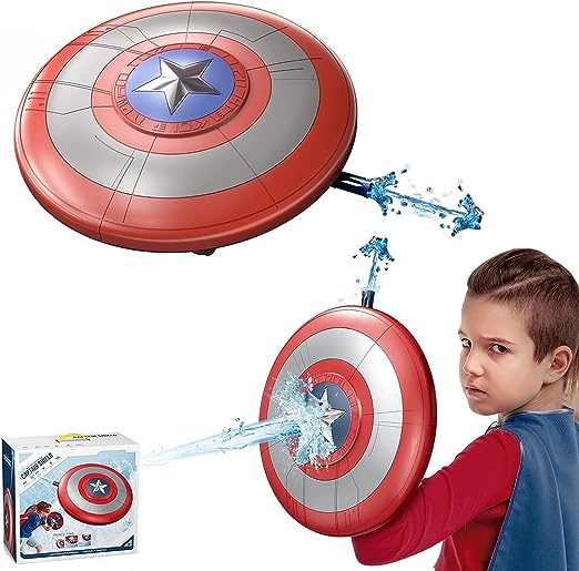 Electric Water Gun & Shield | Massive Shooting Range | Large Battery Capacity | 500ml Water Tank | Easy To Fill |