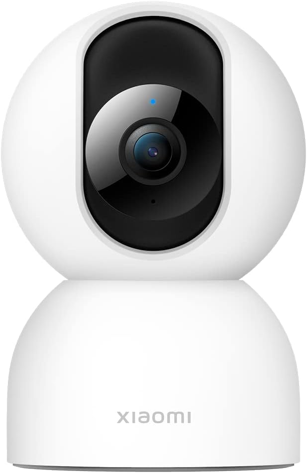 كاميرا ذكية Xiaomi C400 بدوران 360° مع اكتشاف الأشخاص بالذكاء الاصطناعي، ودعم Wi-Fi ‏2.4GHz/5GHz، ومتوافقة مع أليكسا | MJSXJ11CM/MJSXJ23CM |