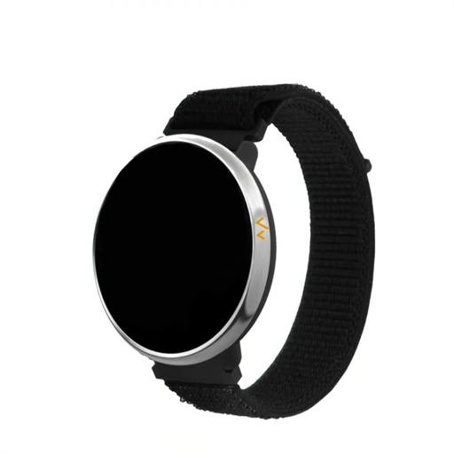 7MD Tumbler Magnetic Phone Holder with 14" Adjustable Strap – Black and Silver |7MD264|