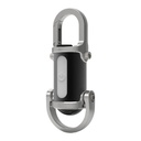 Keychain Flashlight Compact Bi-Directional LED with Fast Charging & Emergency SOS