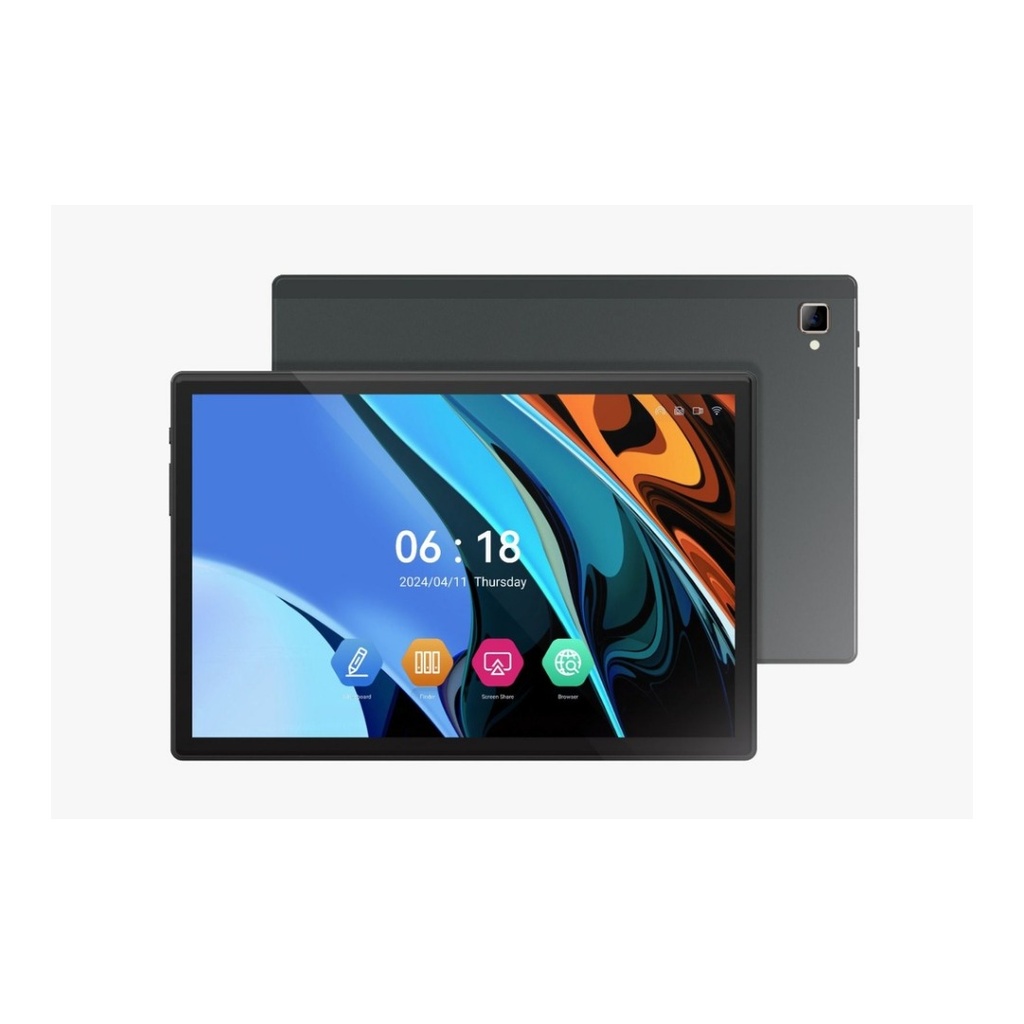 Porodo 10.1" Ultra Professional Tablet T610 Octa-Core 6GB RAM 128GB Android 12 Full HD Display Dual Camera 6000mAh Battery Type-C Charging |PD-TFHD10-BK|