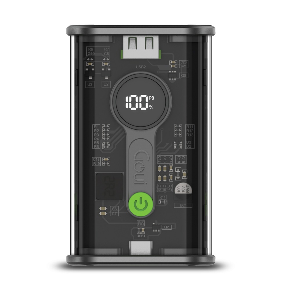 Goui Nano Pro 20000mAh Power Bank 22.5W PD Technology Dual Outputs Ultra Fast Charging Portable Charger |G-TPB20PRO-T|