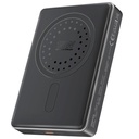 Promate 15W Fast Charging Ultra Compact Aluminum Crafted MagSafe Compatible Wireless Charging PowerBank |Blade-10|