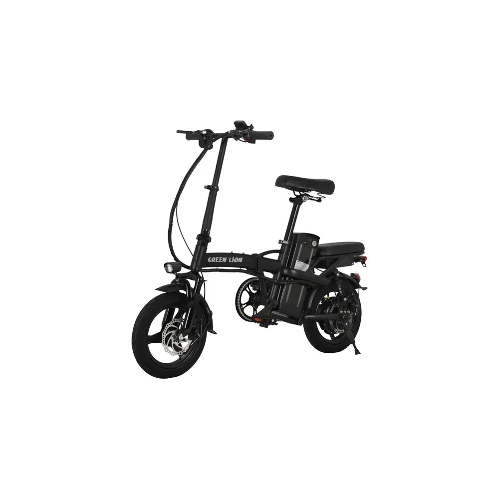 Green Lion Electric Bike 35km/h 350W Brushless Powerful Motor 48V Battery 15° Climbing Ability Disc Gears and Phone holder |GBK-100|