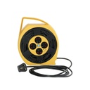 Green Lion 15M Power Socket 4 Universal Sockets Pure Copper Wire Portable Handle |GS-350||GNGS350PSYL|