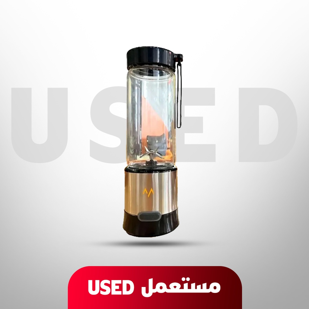 🚨 USED 🚨 7MD Blender Fruit Juicer Portable Rechargeable Blender For Juice & Smoothie Making | GN-A02 | 🚨 Not Covered By Warranty 🚨