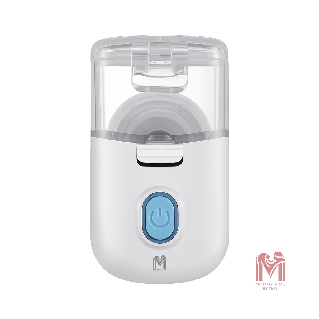 Mommy & Me Mesh Nebulizer by 7MD Portable Efficient Device with Adjustable Medication Capacity Vibration Frequency & Safe Temperature Control |7MD-85E|