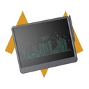 لوح الكتابة الرقمية: 7MD بشاشة LCD عريضة 15 بوصة  تصميم صديق للأطفال وصديق للبيئة  دفتر ملاحظات محمول ومتين |7MD24100|