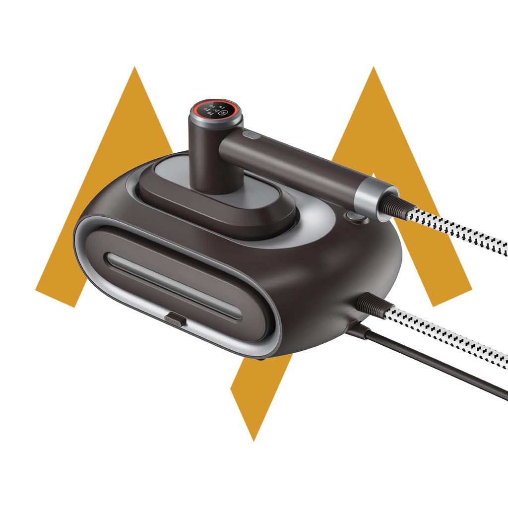 البخار مكواة حمدستور الكهربائية للملابس 1.2 لتر خزان ماء، تسخين سريع خلال 30 ثانية، 1700 واط، تنظيف ذاتي، إيقاف تلقائي، مستويات بخار قابلة للتعديل | 7MD-318A
