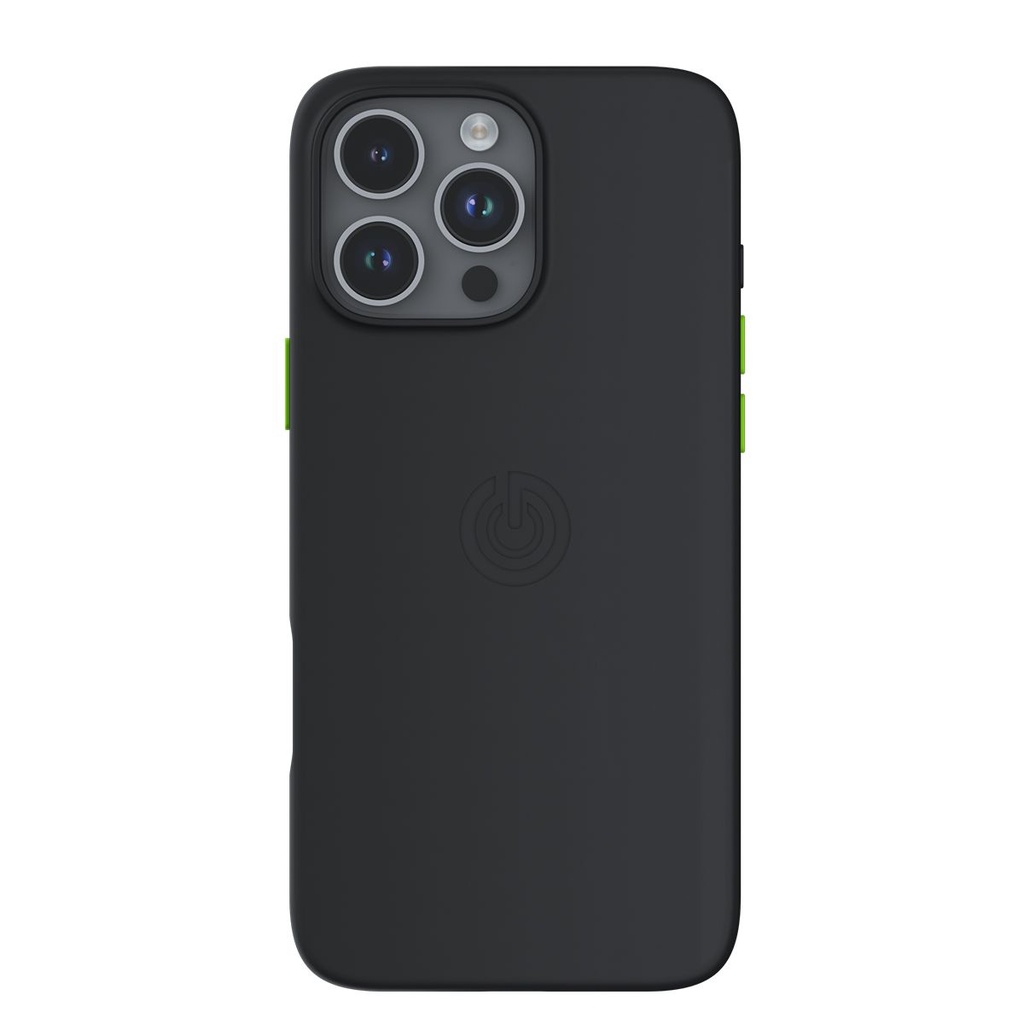 Goui Magnetic Case iPhone 16 Pro Max 6.7" Shockproof Soft Rubber Back Cover with Magnetic Bars Wireless Charging Compatible G-MAGENT16PM
