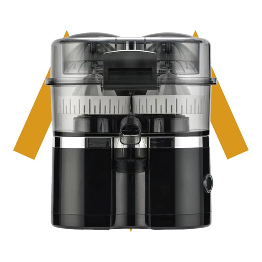 7MD Electric Citrus Juicer - Automatic Citrus Juicer Stainless Steel 100W Fruit Cutting Compact Kitchen Juice Extractor |  7MD‑IM25 |