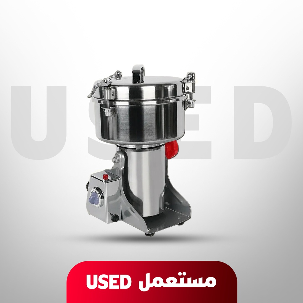 🚨 مستعمل 🚨 مطحنة OMEGA KOREA عالية السرعة – متعددة الاستخدامات لطحن الحبوب والقهوة – مصنوعة من الفولاذ المقاوم للصدأ | MTG400 | 🚨 بدون كرتون 🚨 غير خاضع للضمان 🚨