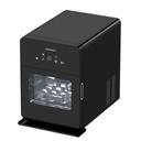 Porodo Sphere Ice Maker – 160 Ice Balls/Day | 3kg Basket, 1.6L Tank, Self-Cleaning, Quiet Operation, UK Plug, R290 Eco Refrigerant | PD-LFST091-BK |