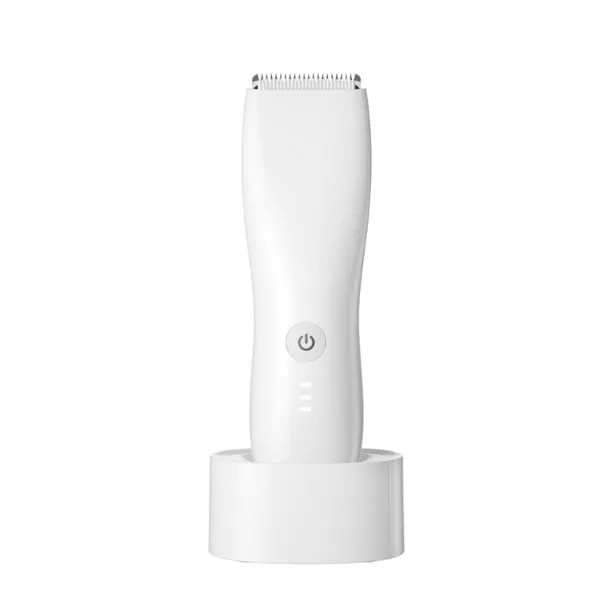 AMOR TINY Electric Hair Clipper – Silent Rechargeable Trimmer with Charging Dock for Babies & Kids