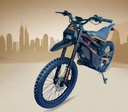 KUGOO WISH 02 PRO Electric Dirt Bike – 2500W Off-Road Pit Bike, 70 km/h Top Speed, 60 km Range, Hydraulic Suspension, Steel Frame, Fatbike Tires