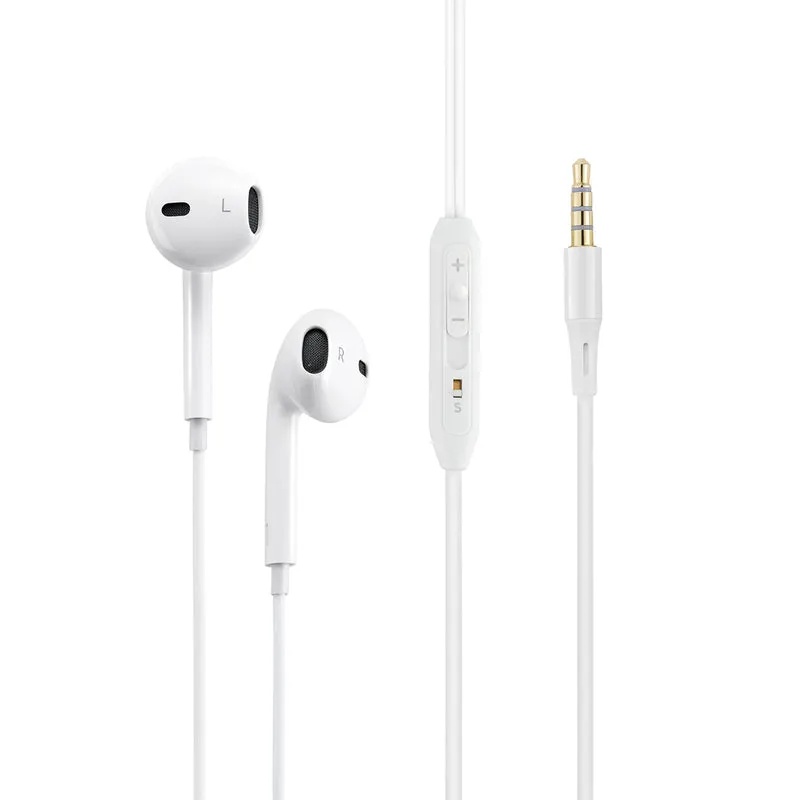 PROMATE Stereo Earbuds – Lightweight Design, 14.2mm Drivers, 3.5mm Jack, High Sensitivity | gearPod-IS2 |