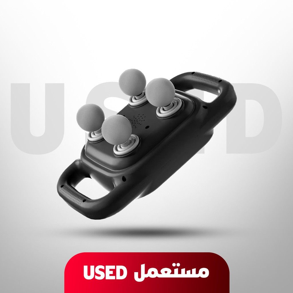🚨 USED 🚨 Porodo Lifestyle Quad Comfort Massager – 4-Speed Full Body Massager with Digital Display, Black | PD-4HMSG-BK | 🚨 Not Covered By Warranty 🚨