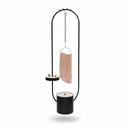 Clothes Incense Burner Stand– Modern Metal Design with Hanger and Dual Platforms for Fragrance Diffusion