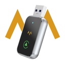 كاربلي | محول USB اللاسلكي من حمد ستور 2 في 1 لتشغيل CarPlay وAndroid Auto – بتقنية WiFi بسرعة 5.8GHz، يعمل بنظام Plug & Play، تحديثات OTA، متوافق مع أكثر من 800 سيارة، اتصال سريع ومستقر | 7MD49825 |