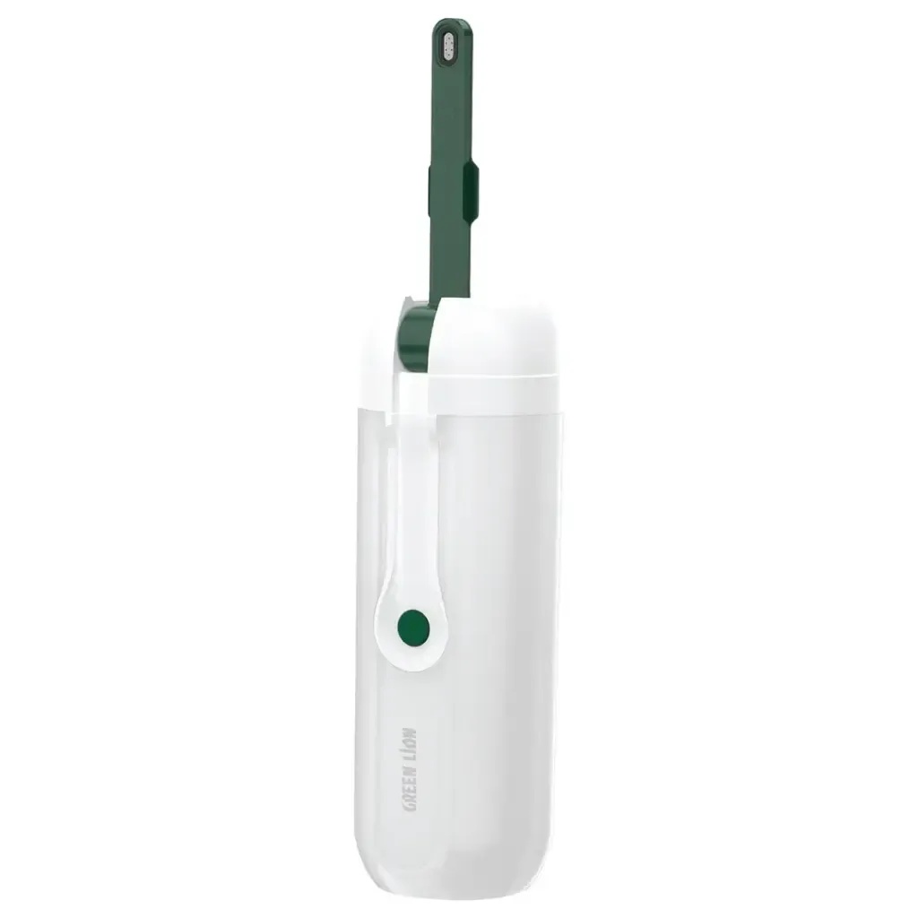 شطاف محمول من Green Lion بسعة 350ML – خزان مدمج للماء، أوضاع رش مزدوجة، مقاوم للماء IPX6، قابل لإعادة الشحن عبر تايب سي | GNBIDGO350WH |