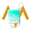 باورنت | راوتر متنقل 4G وباور بانك 10000 مللي أمبير (2 في 1) من حمد ستور - واي فاي 6 فائق السرعة | 7MD48225 |