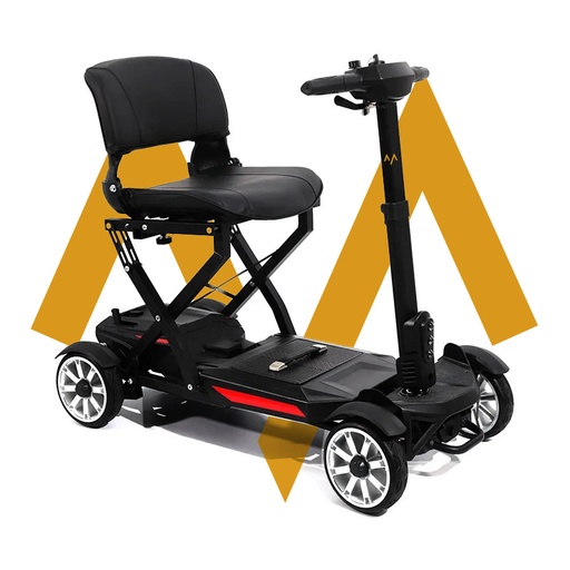 7MD Automatic Folding Height-Adjustable Portable Electric Scooter with Removable Battery For Disabled Persons with Remote Control | YL-309S |