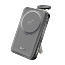 Promate Ultra-Compact 3-in-1 MagSafe Compatible Wireless Charging Power Bank – 10000mAh, 20W PD with Apple Watch Support | Mavrix-3 |