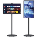 Powerology Banf 32 inch Portable Smart Monitor with Built-in Battery, Full HD Touch Display & Android OS With 1 Year Free Software Support & Update | PWHSD01 |