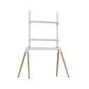 Premium Wooden MoveUp TV Floor Stand – Studio Design with Luxury Wooden Legs, Supports 55–86" Screens TV Stand | Mov002 |
