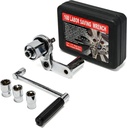SUV Tire Changing Heavy-Duty Torsion Wrench Set – Torque Multiplier 1/2” DR, 3 Sockets, Upgraded 8-Point, Max 680N·M