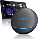 كار بلاي ماجيك بوكس 3 في 1 للبث اللاسلكي للسيارات الأندرويد مع منفذ HDMI، تطبيقات مدمجة ودعم CarPlay لاسلكي