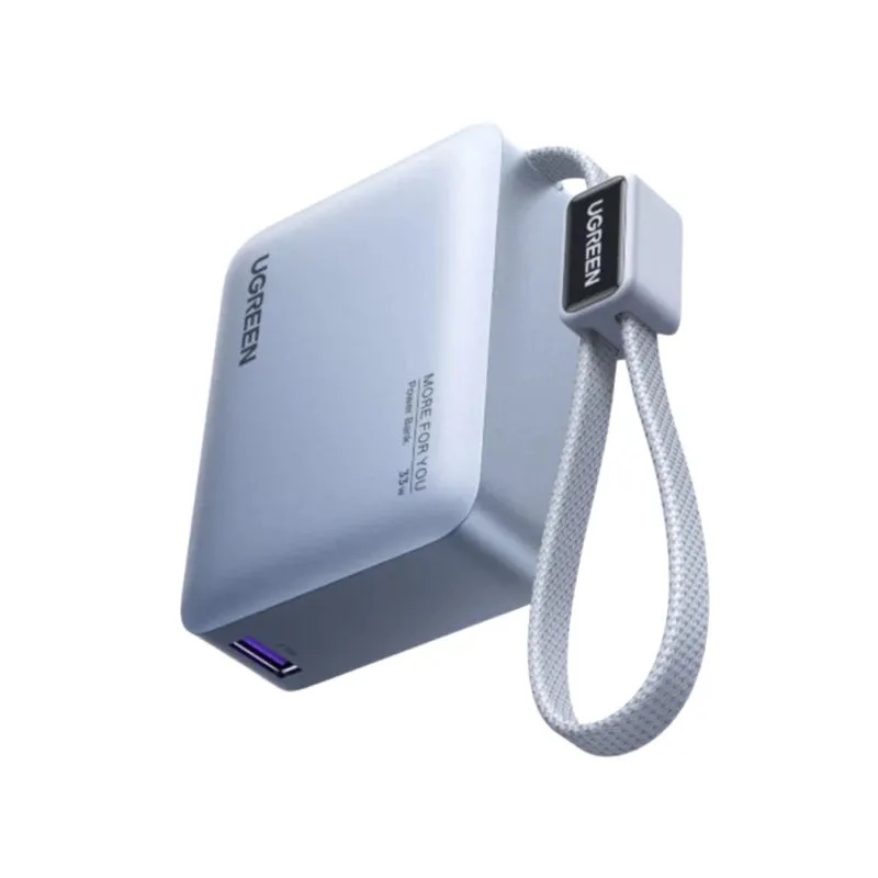 UGREEN 33W Fast Charging Power Bank 10000mAh with Built-In USB-C Cable & Digital Display | PB584 / 75173B |