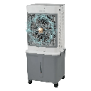 مبرد هواء GA30 من جرين ليون - خزان مياه 30 لتر، قدرة 70 واط، تدفق هواء 4000 م³/ساعة، تحكم عن بُعد، مبرد ومُرطب ومنقي هواء محمول | GNGA30AICOLGY |