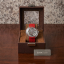CIGA Design T-Series Mechanical Watch 44mm 360° Transparent Skeleton Dial 3ATM Water Resistance - Automatic Unisex Silicone Strap Watch | T011-TR90 |