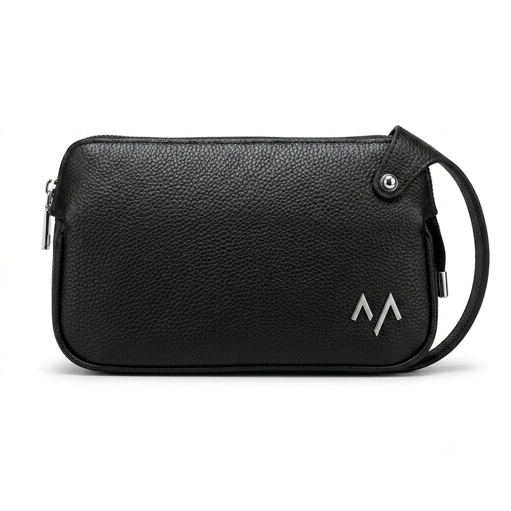 7MD Smart Fingerprint Lock Shoulder Bag – Biometric Security, 120mAh Battery, USB-C Charging, 10 Fingerprint Memory | 7MD55626 |