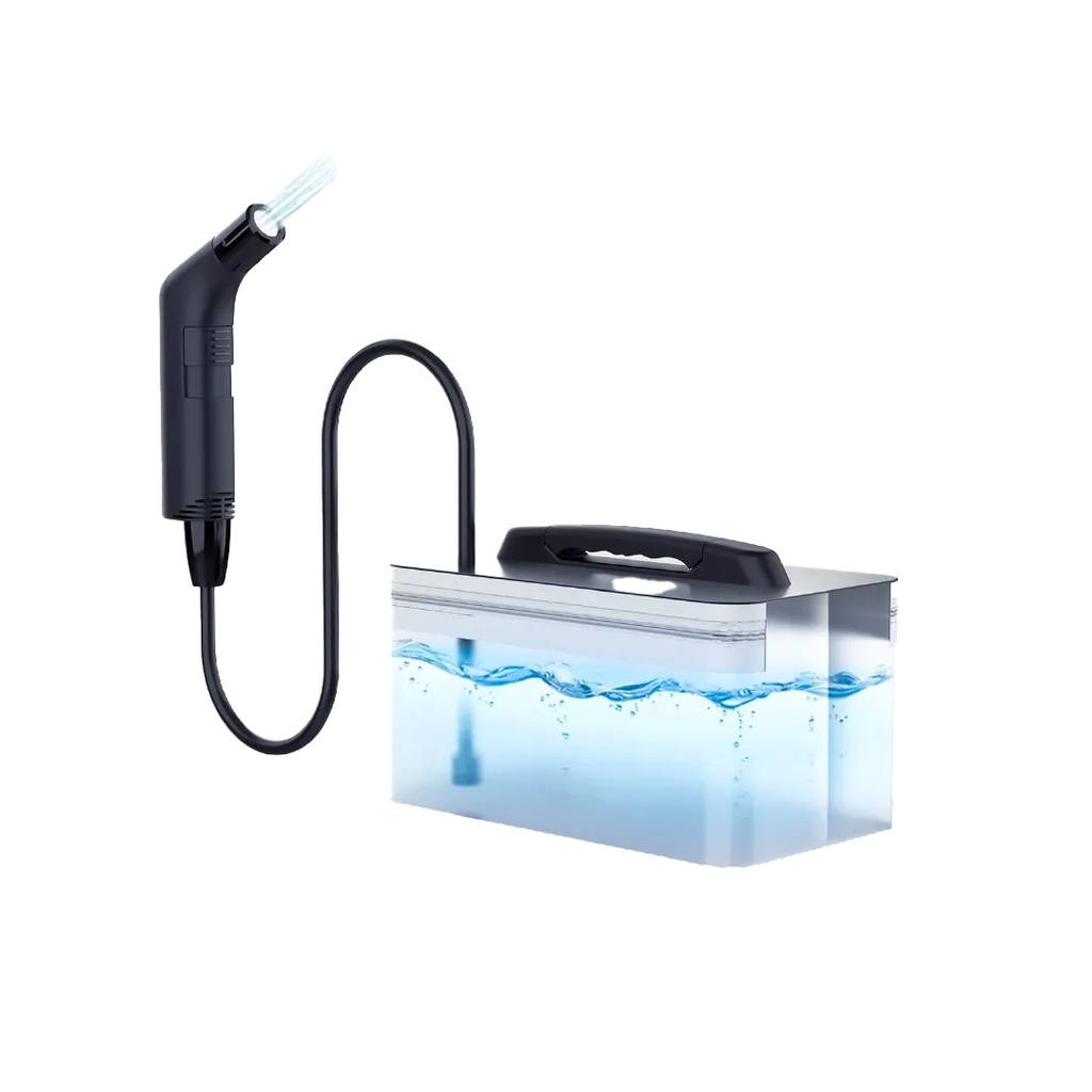 Green Lion Portable Travel Bidet, 2.3L Water Capacity, 800mAh Battery, 30-Minute Runtime, IPX6 Waterproof, 5.55W | GNPORTRBDTBK |