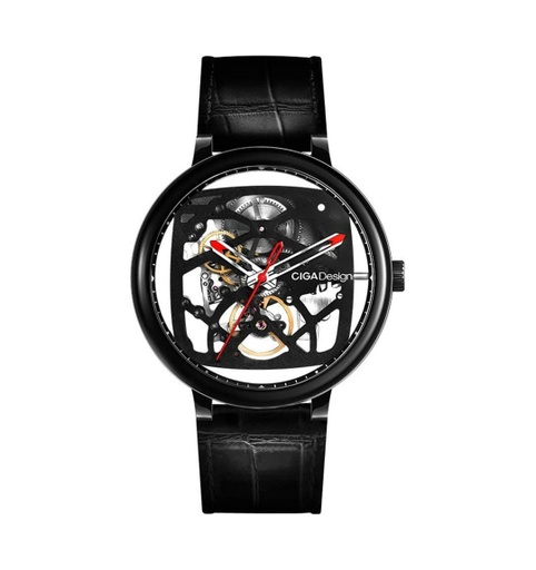 [5063] Xiaomi Mijia Business Watch MI CIGA Design Luxury Automatic Mechanical Men Business Wrist Watch Stainless Fashion Automatic Men's Watches - Black
