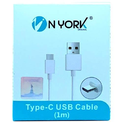 [1819] NYORK TYPE C USB CABLE (1M) NUY-50