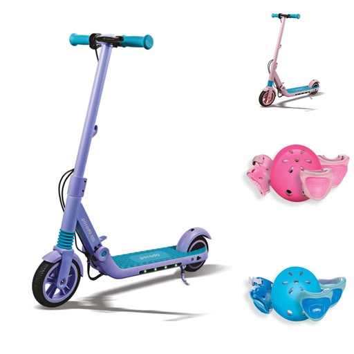 [7175] Porodo Lifestyle Electric Kids Scooter 200W With Helmet