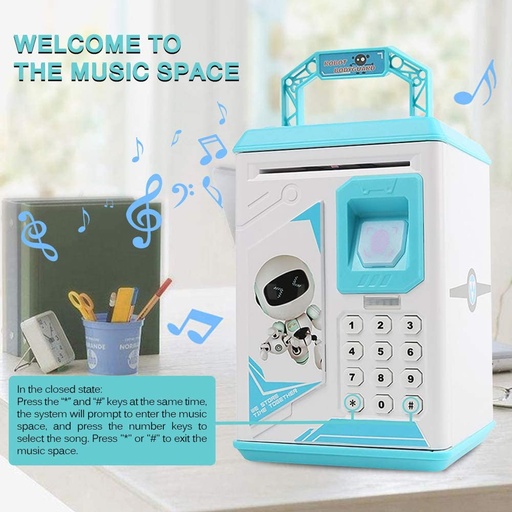 [8074] Robot Bodyguard Age 3+ A Fingerprint Induction Version